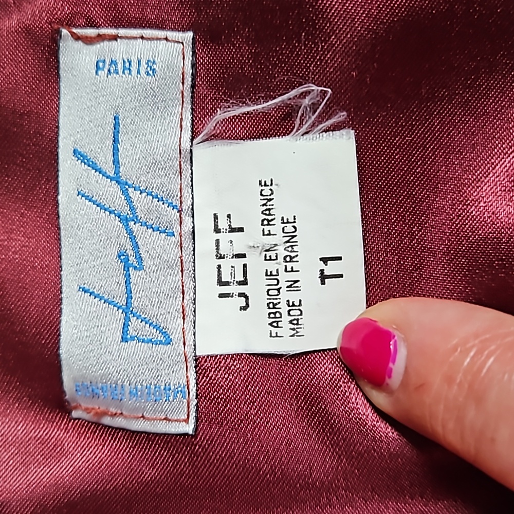 Jeff Gallano Paris Vintage Silk/Linen Vest - Picture 4 of 14
